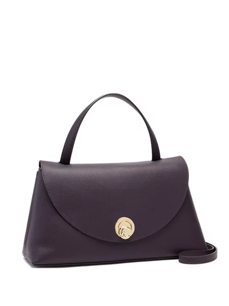 Geantă shopper Coccinelle din piele violet