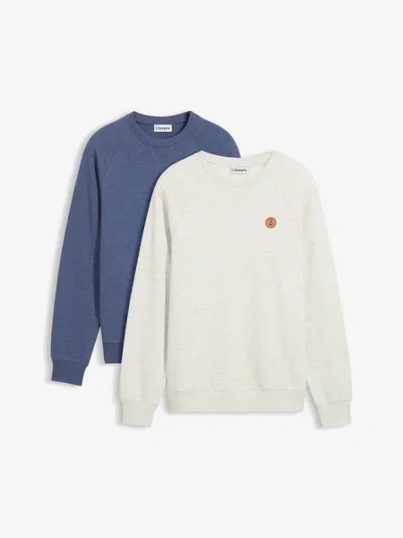 Bluza 2 szt. niebieska