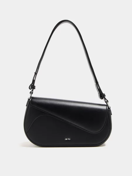 Кожаная сумка Jw Pei черная