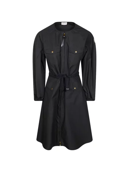 Sukienka midi Moncler do kolan garniturowa czarna