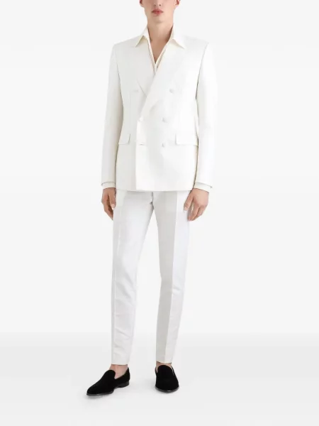 Pantaloni Dolce & Gabbana alb