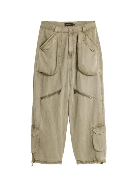 Desigual Pantaloni cu maro