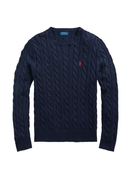 Cu centură curea Polo Ralph Lauren tricotate cu dungi albastru