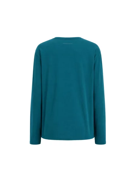 Sweter Mm6 Maison Margiela niebieski