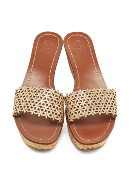 Sandale Tory Burch din piele cu pană