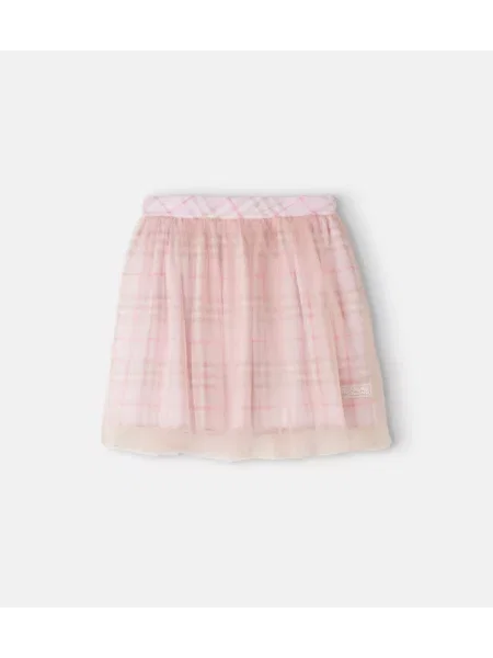 Gyerek szoknya Burberry rózsaszín