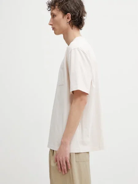 Maison Kitsuné Poetic Script tricou din bărbătesc
