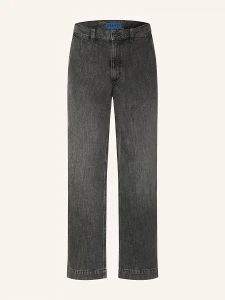Hugo Džíny Alton Regular Fit medium grey šedé
