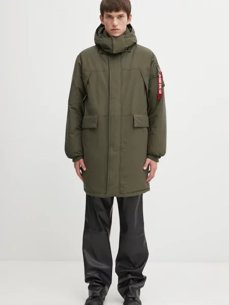 Alpha Industries rövid kabát zöld