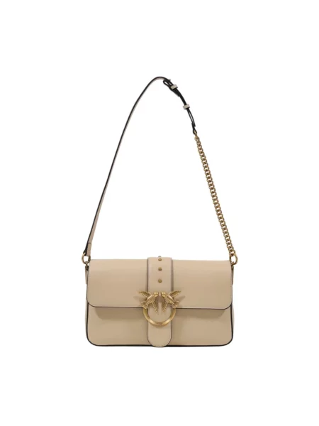 PINKO Torebki Kobieta ONE SIZE Love Bag Slouchy beżowy
