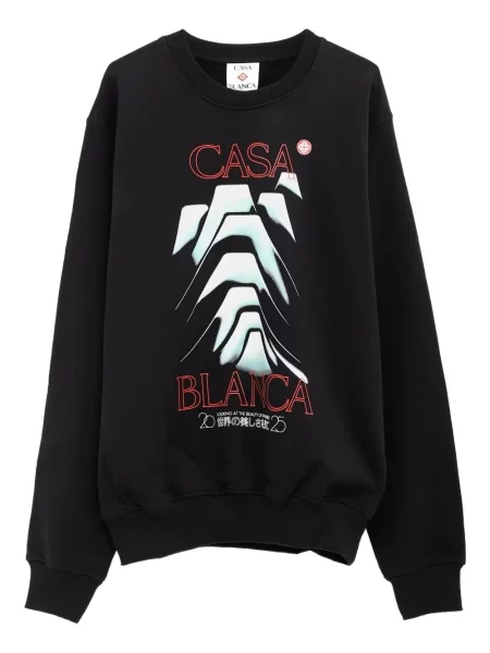 Суитчър Casablanca с принт черно