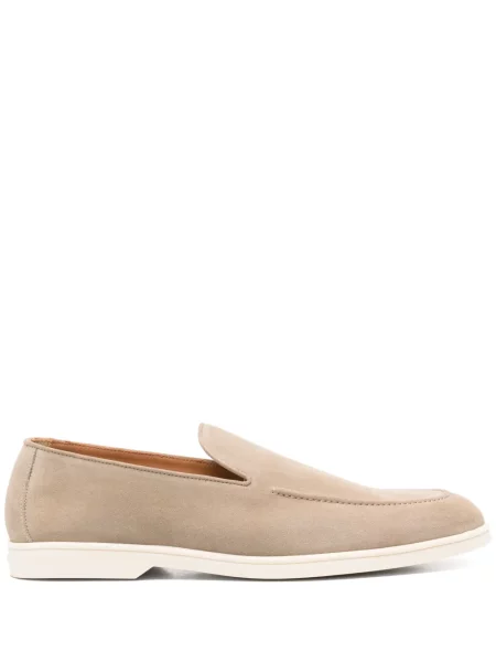 Pantofi loafer Doucal's din piele de căprioară