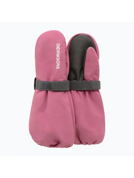 Mănuși de schi pentru copii Didriksons Biggles Mitten 8 heather pink roz