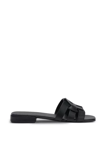 Sandale Furla din piele negru