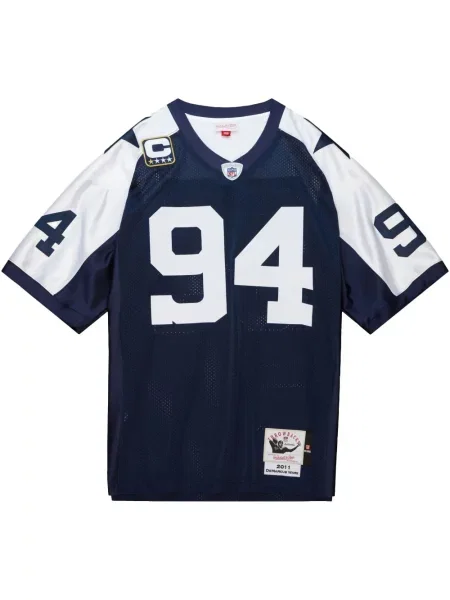 Cămașă Mitchell & Ness din jerseu albastru