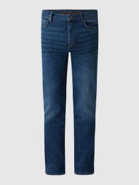 Jeansy o kroju modern fit z dodatkiem streczu model ‘Mitch’ Joop! Jeans niebieskie