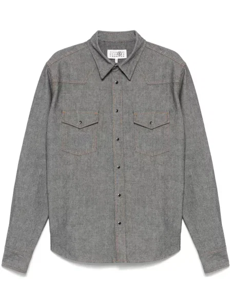 Košile Mm6 Maison Margiela šedá