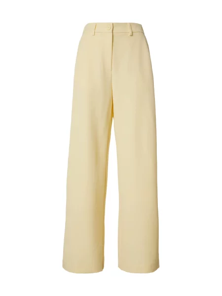 PIECES Pantaloni PCKamil' galben