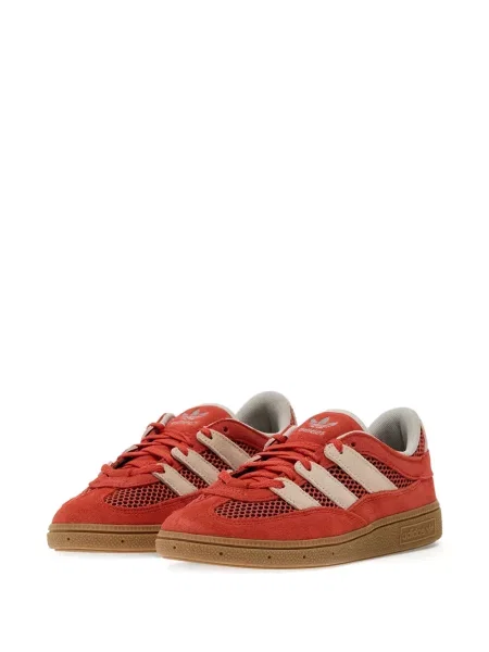 Sneakerși Adidas Samba din piele de căprioară roșu