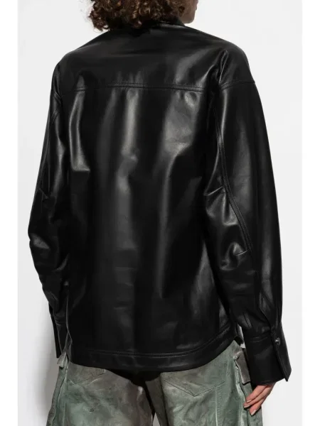 Cămașă The Attico cu broderie negru