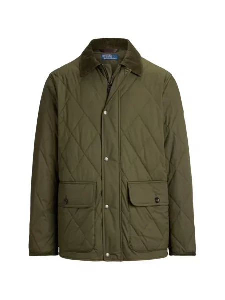 Portofel Polo Ralph Lauren din piele cu dungi cu glugă verde