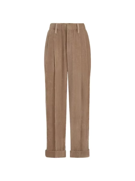 Pantaloni Brunello Cucinelli de catifea cord