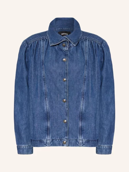 Rotate Džínová Bunda medium blue denim modrá