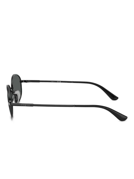 Ovalne sunčane naočale Vogue Eyewear crna