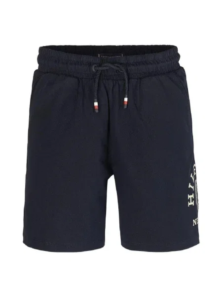 Pantaloni copii Tommy Hilfiger albastru