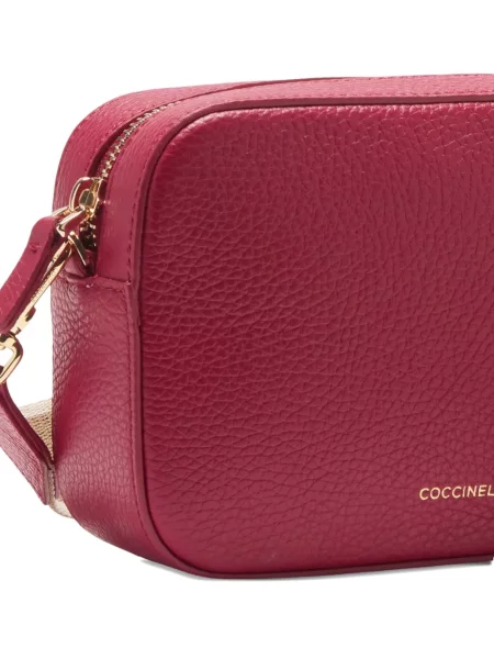 Geanta crossbody Coccinelle din piele roșu