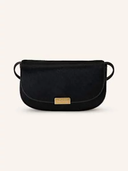 Tommy Hilfiger torebka skórzana czarny