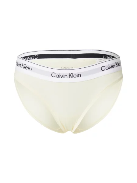 Calvin Klein Underwear Slip galben deschis / gri deschis / negru alb