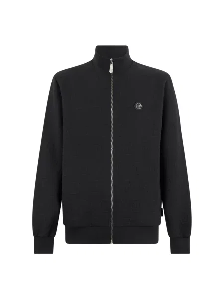 Bluza rozpinana Philipp Plein czarna
