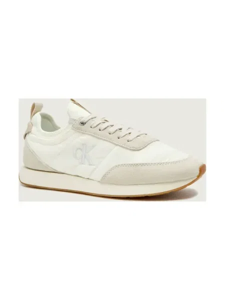 Calvin Klein Sneakers RETRO RUNNER | piele întoarsă
