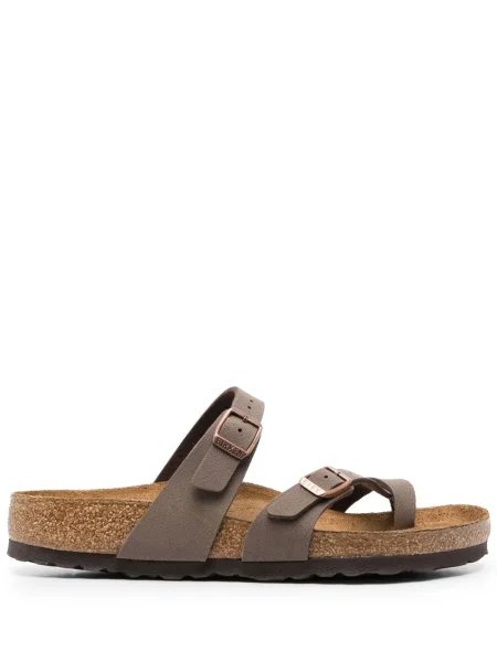 Sandale Birkenstock din piele maro