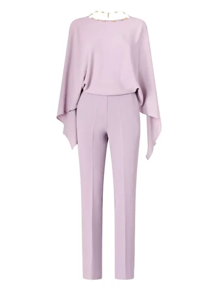 Salopetă Pinko drapată violet