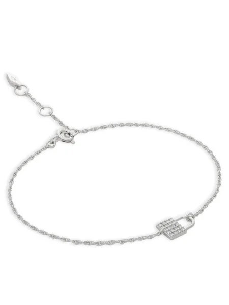 Fossil Гривна сребрист