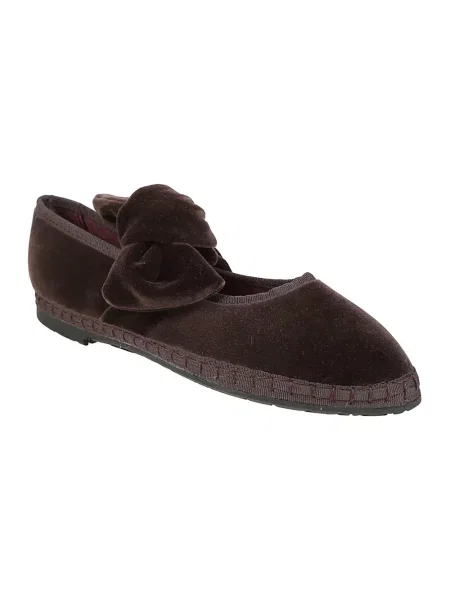 Espadryle Flabelus brązowe