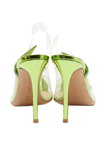Pantofi cu toc Gianvito Rossi verde