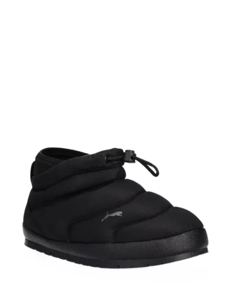 Matlasat botine Puma negru