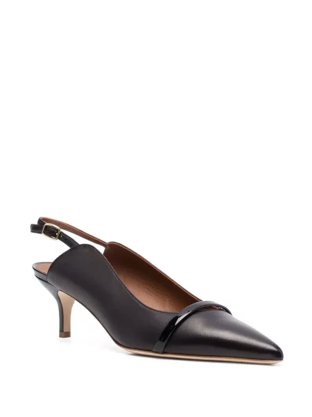 Pantofi cu toc Malone Souliers slingback negru