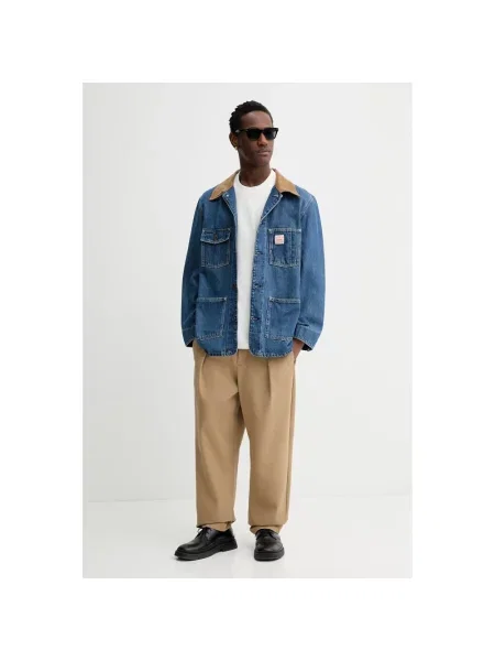 Levi's kurtka jeansowa UPDATED TO BROADWAY x WORKWEAR niebieska