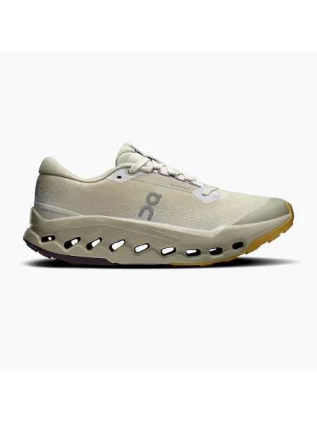 Încălțăminte de alergare pentru femei On Running Cloudsurfer Trail 2 Waterproof ghost/chalk