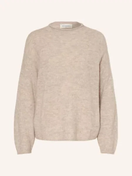 Msch Copenhagen Sweter Mschviloh Z Alpaki grau