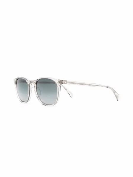 Saulės akiniai Oliver Peoples sidabrinė