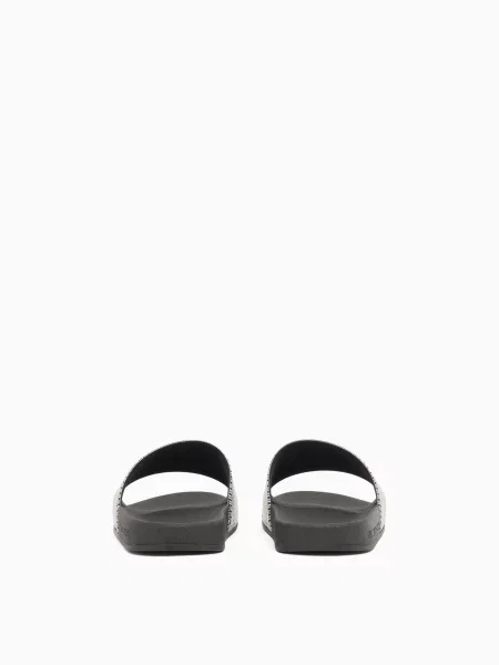 Шлепанцы Armani Exchange серые