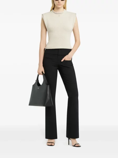 Cropp top Courreges tricotate