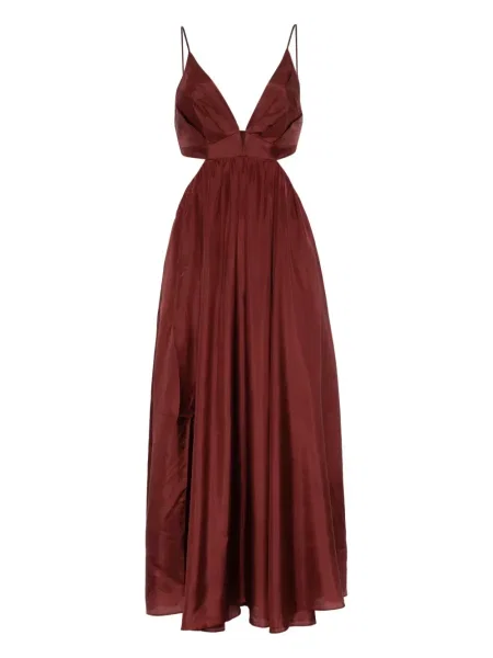 Костюм рокля Zimmermann кафяво