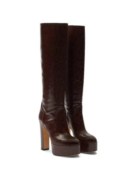 Botine Casadei cu imagine maro