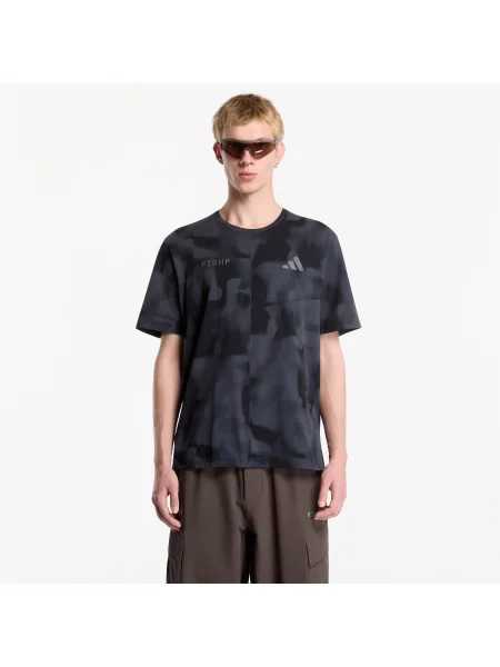 Tricou FTSHP x adidas Terrex DAYBREAKER Camo T-shirt Black Camo L negru